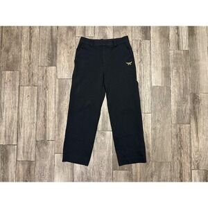 MCM Pants Men's Medium 30x30 Stretch Designer Black Cotton Spandex Blend